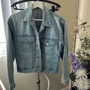 Stylish Light Blue Denim Jacket